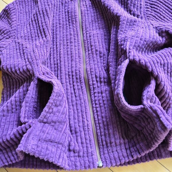 Woolrich Women's Corduroy Jacket Full Zip Size Petite Large - Picture 6 of 10